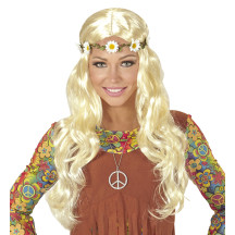 Widmann Parochňa stredoveká s čelenkou - HIPPIE blond